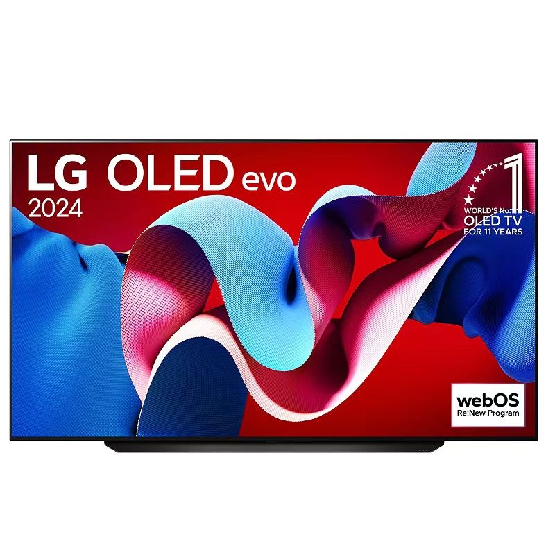 LG 乐金 65英寸OLED EVO电视OLED65C4PCA (黑色)